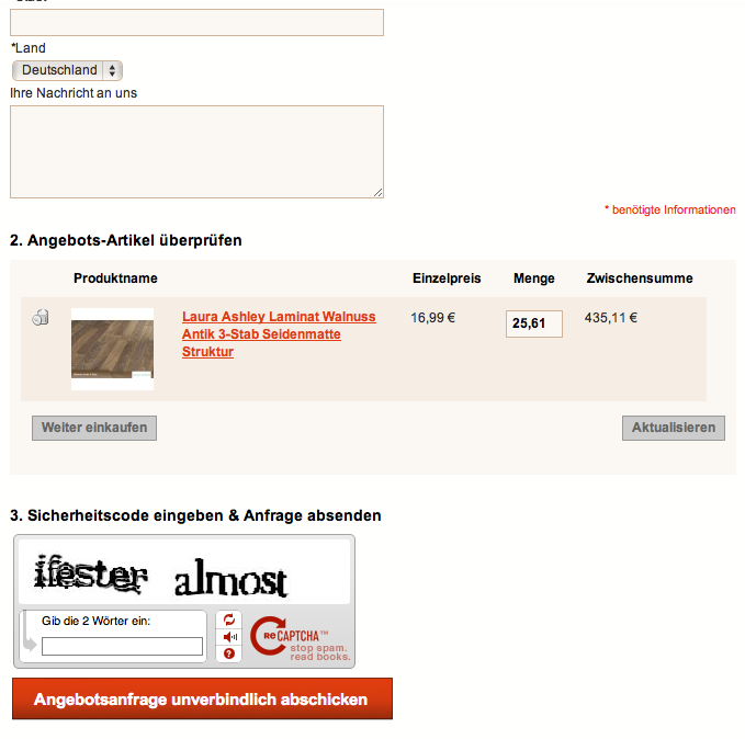 Magento Extension Angebot Anfordern Lx Networking Gbr