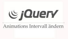 jQuery Animations-Intervall ändern